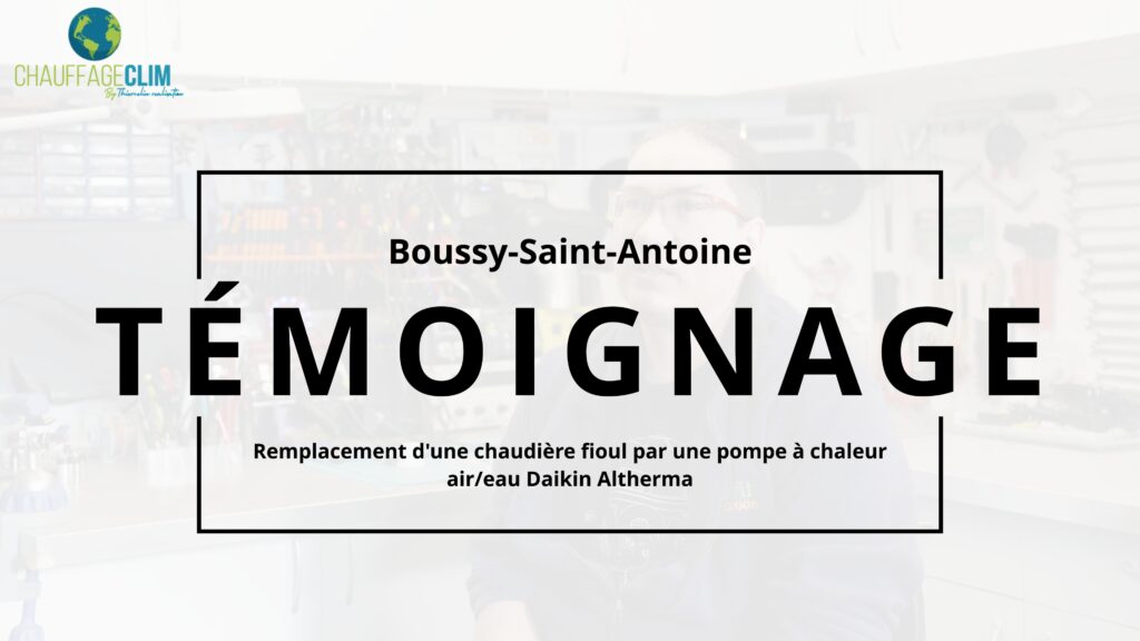 Témoignage ! Remplacement d'une chaudière par une pompe à chaleur Daikin Altherma