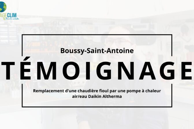 Témoignage : remplacement d’une chaudière par une pompe à chaleur Daikin Altherma